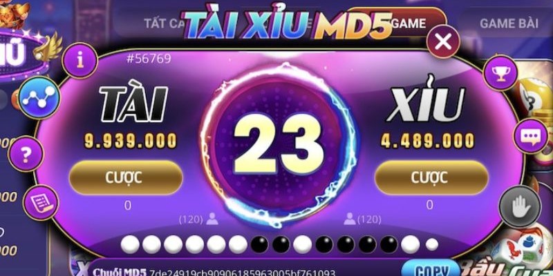 Tài xỉu MD5 có cách chơi dễ hiểu Tài xỉu MD5 có cách chơi dễ hiểu