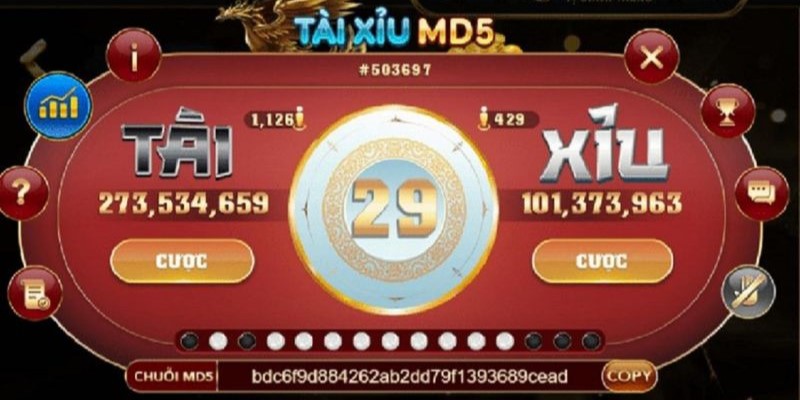 Tài xỉu MD5 là tựa game nhận được sự quan tâm của mọi người Tài xỉu MD5 là tựa game nhận được sự quan tâm của mọi người